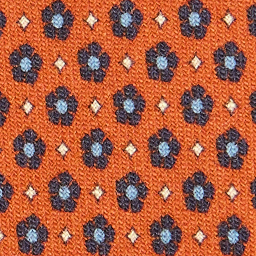 ORANGE SARTORIAL WOOL TIE