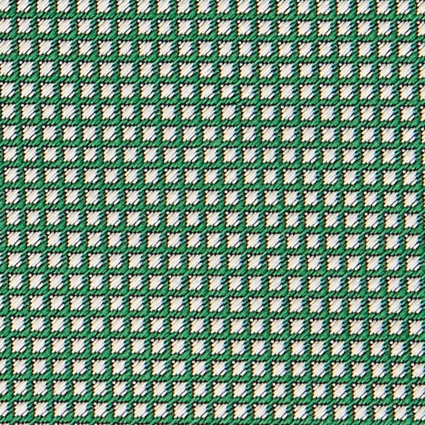 CRAVATTA CERIMONIA IN SETA JACQUARD VERDE SCURO