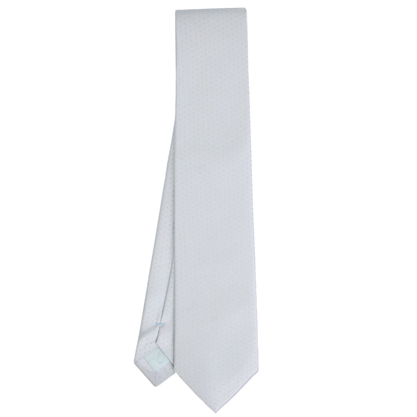 LIGHT BLUE CEREMONIAL SILK SATIN TIE