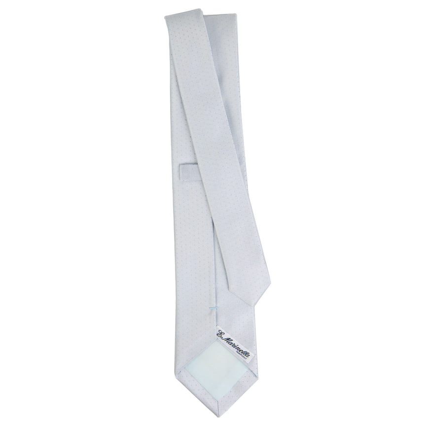 LIGHT BLUE CEREMONIAL SILK SATIN TIE