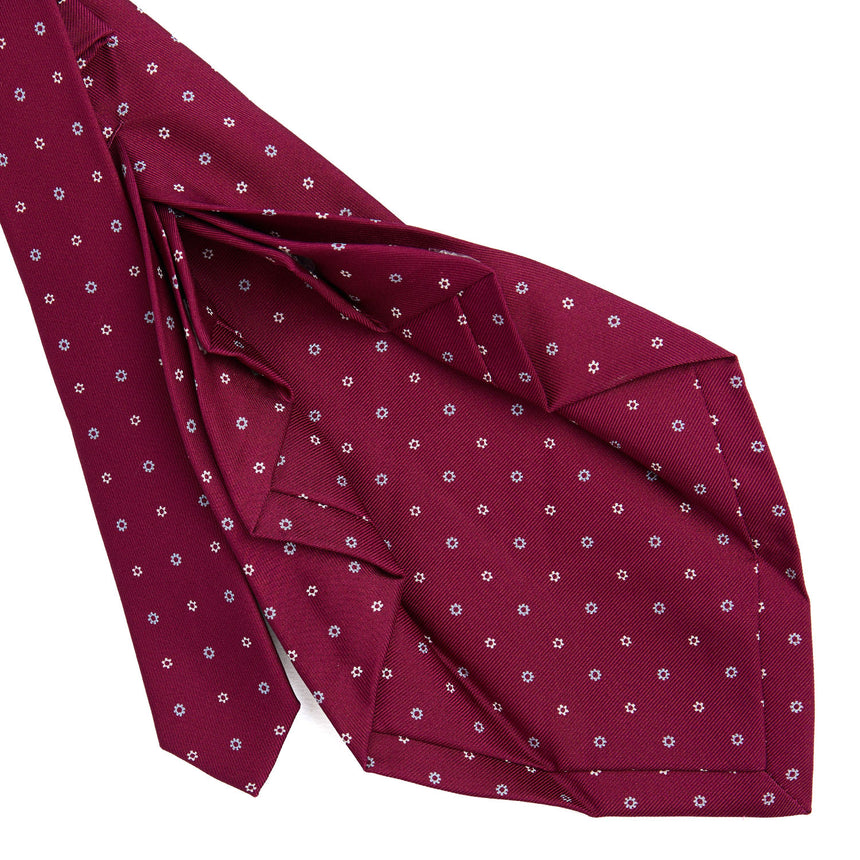 FUCHSIA 9 FOLD SARTORIAL SILK TIE