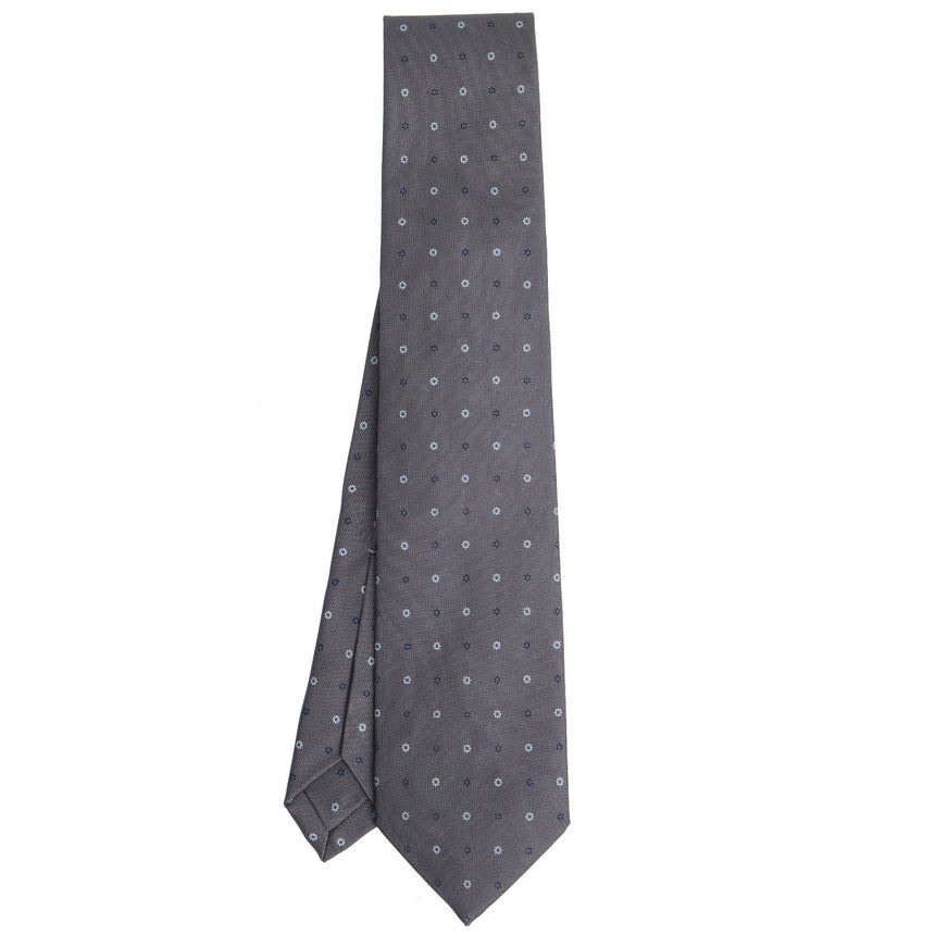 DARK GREY 9 FOLD SARTORIAL SILK TIE