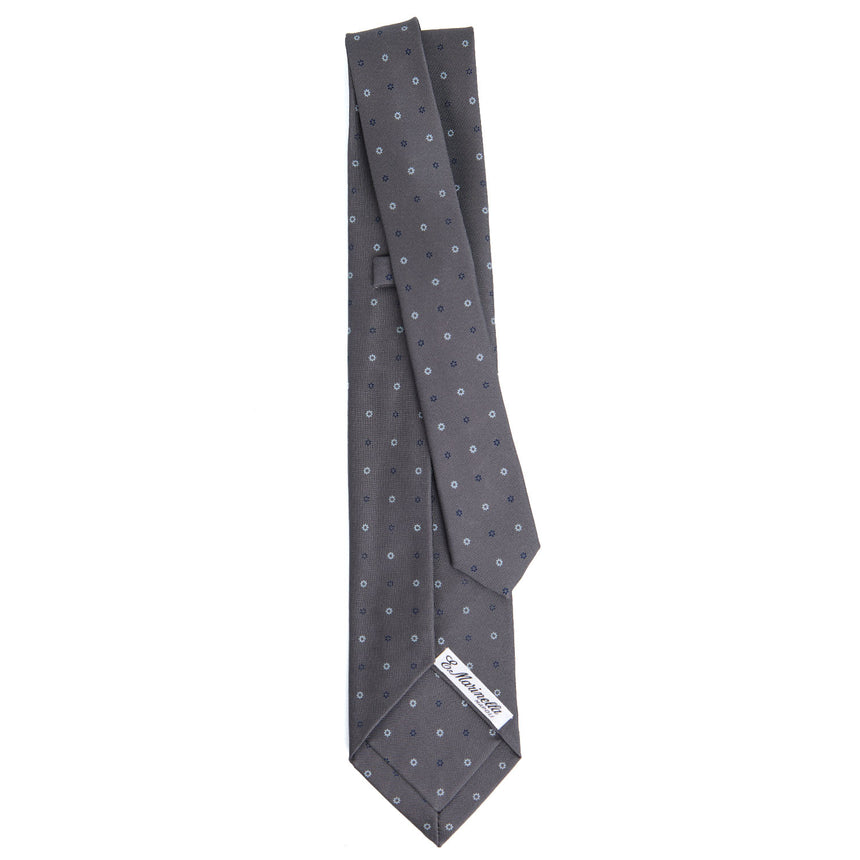 DARK GREY 9 FOLD SARTORIAL SILK TIE