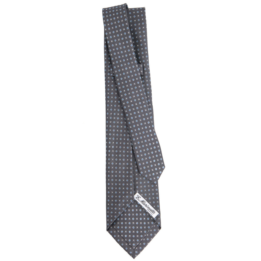 DARK GREY 9 FOLD SARTORIAL SILK TIE