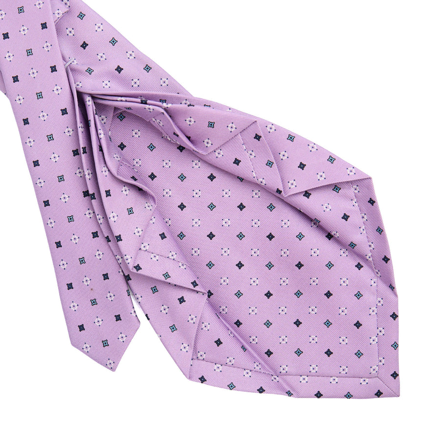 LILAC 9 FOLD SARTORIAL SILK TIE