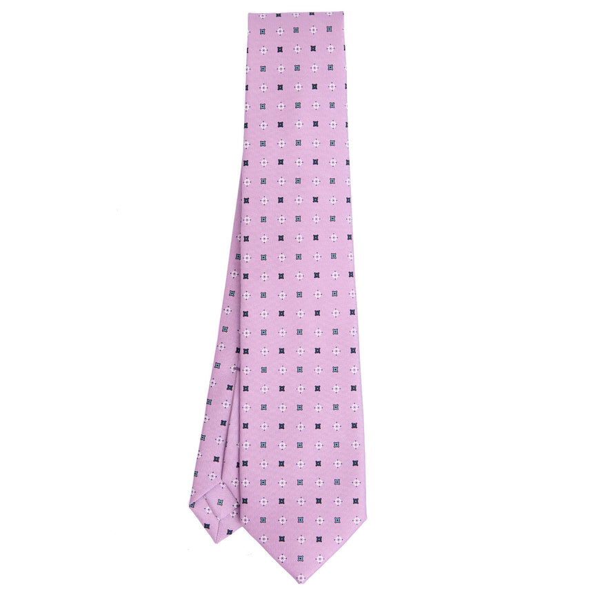 LILAC 9 FOLD SARTORIAL SILK TIE