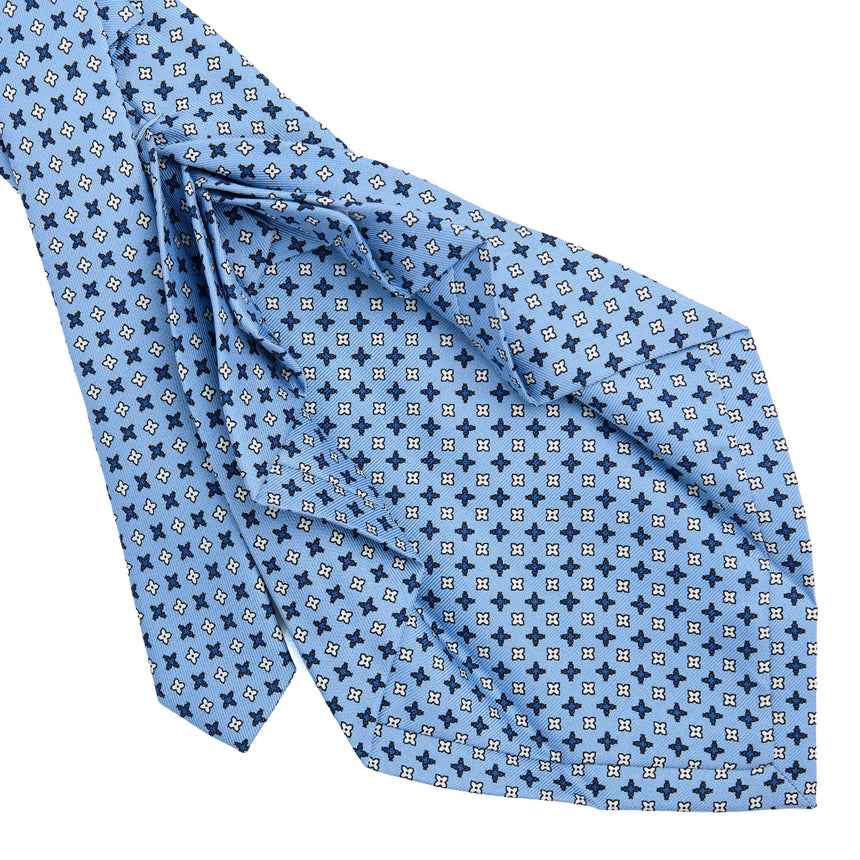 LIGHT BLUE 9 FOLD SARTORIAL SILK TIE