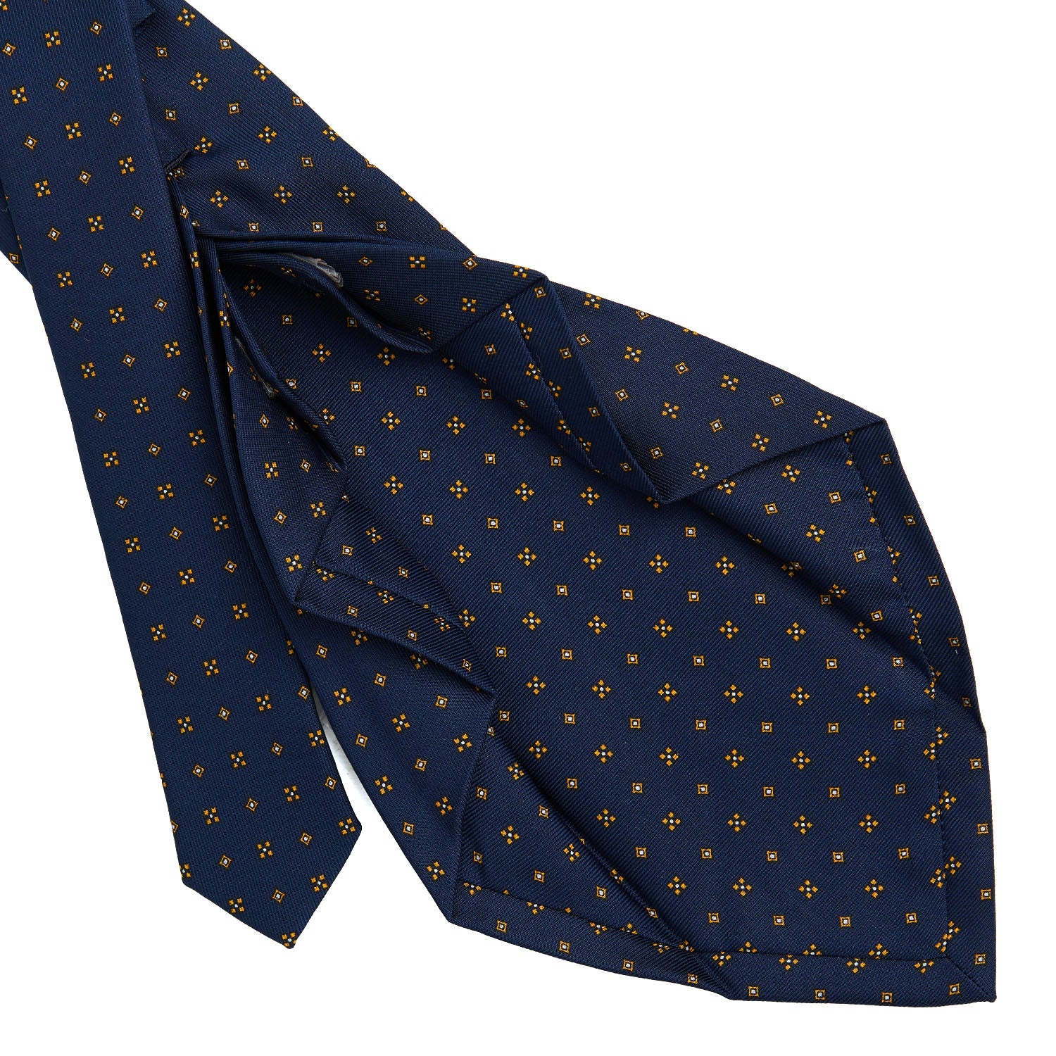 E. Marinella 5, 7 and 9 Fold Ties – Pure Silk Elegance – E.Marinella