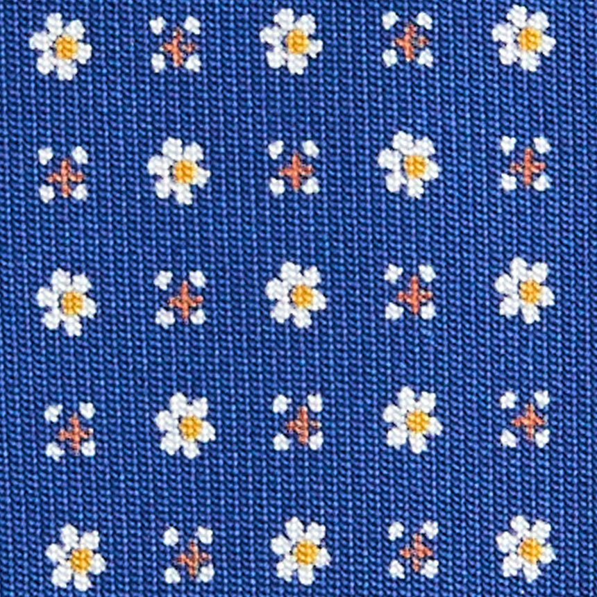 CRAVATTA SARTORIALE 9 PIEGHE IN SETA BLUETTE