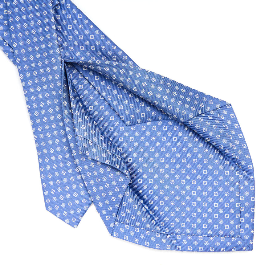 POWDER BLUE 5 FOLD SARTORIAL SILK TIE