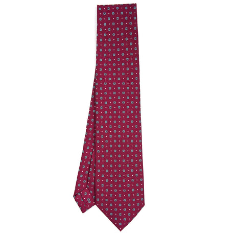 FUCSIA 5 FOLD SARTORIAL SILK TIE