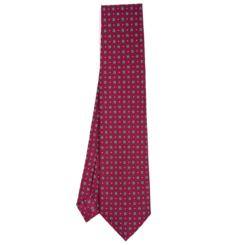 FUCSIA 5 FOLD SARTORIAL SILK TIE