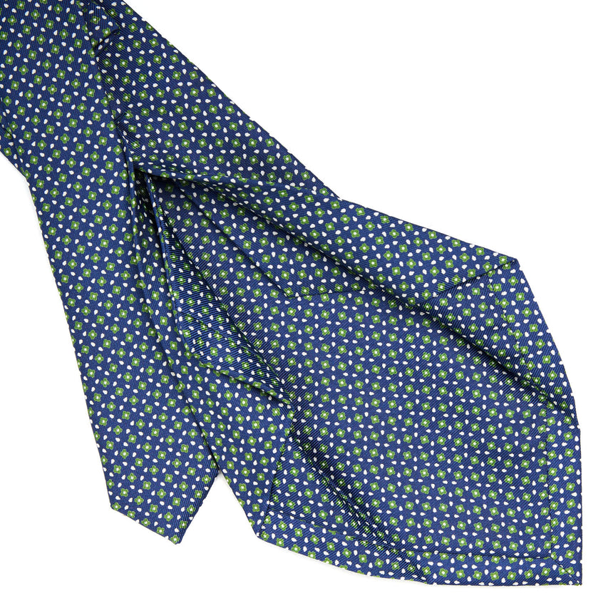BLUE 5 FOLD SARTORIAL SILK TIE