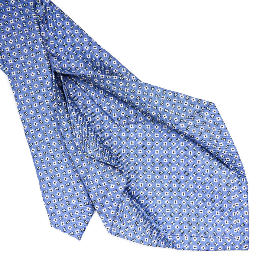 POWDER BLUE 5 FOLD SARTORIAL SILK TIE