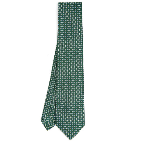 DARK GREEN 5 FOLD SARTORIAL SILK TIE