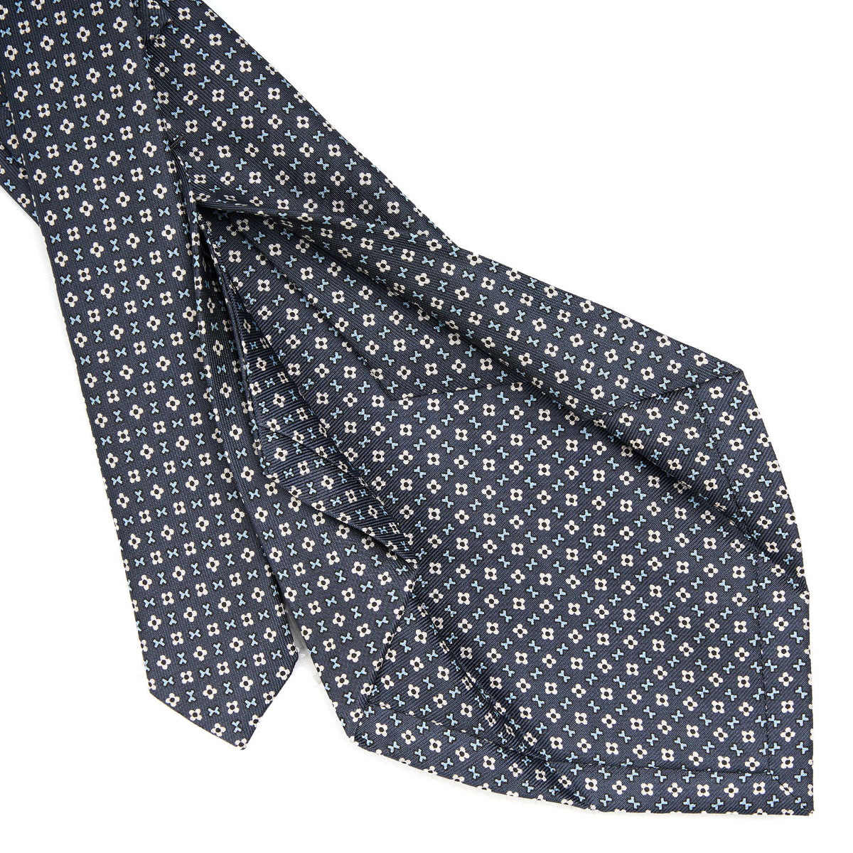 TigerTie Cravatta In Seta Uomo – Verde Oliva E Nero Con Motivo Paisley – Taglio Classico, 150x8 Cm, Accessorio Elegante
