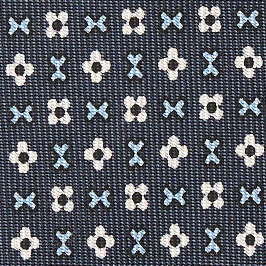 DARK GREY 5 FOLD SARTORIAL SILK TIE