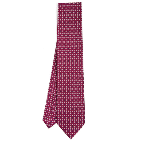 FUCSIA 5 FOLD SARTORIAL SILK TIE