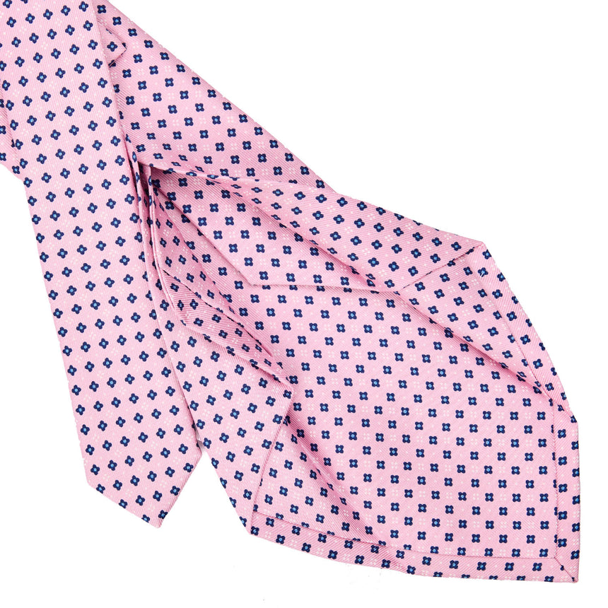 PINK 5 FOLD SARTORIAL SILK TIE