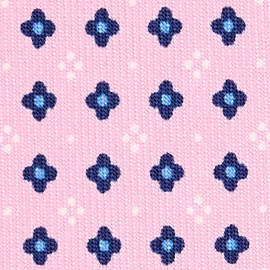 PINK 5 FOLD SARTORIAL SILK TIE