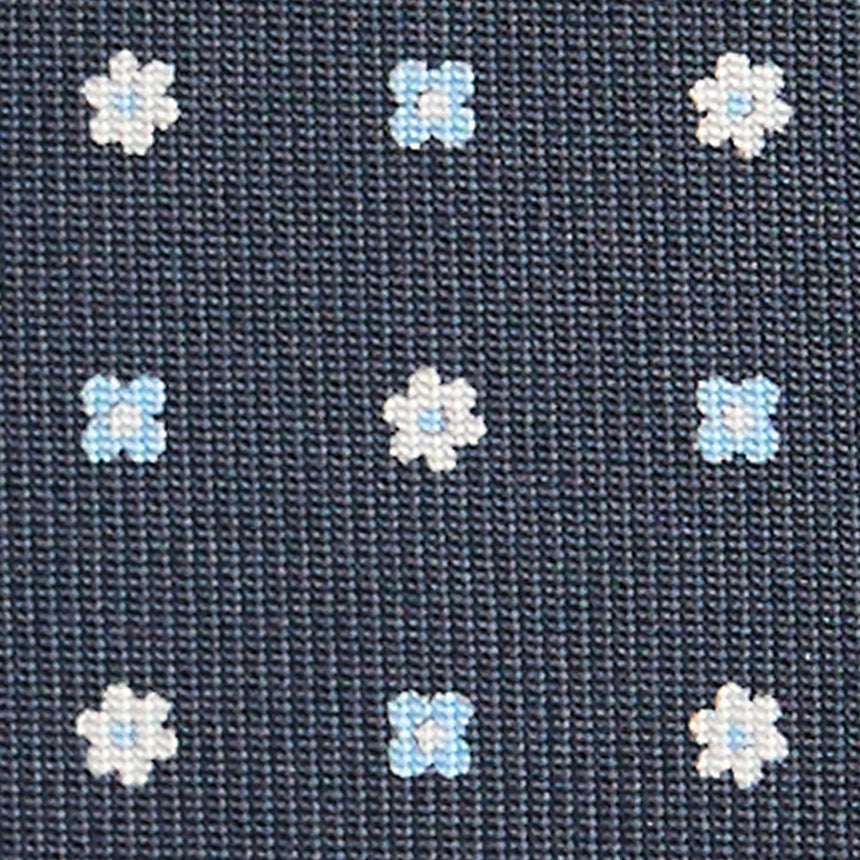 DARK GREY 5 FOLD SARTORIAL SILK TIE