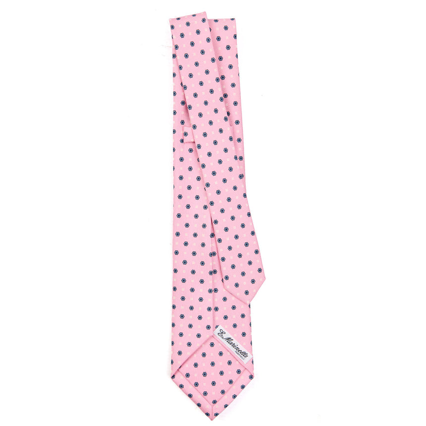 PINK 5 FOLD SARTORIAL SILK TIE