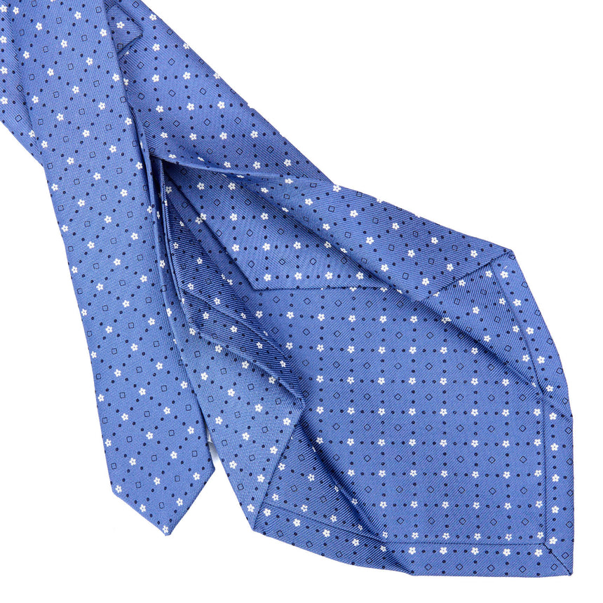POWDER BLUE 5 FOLD SARTORIAL SILK TIE