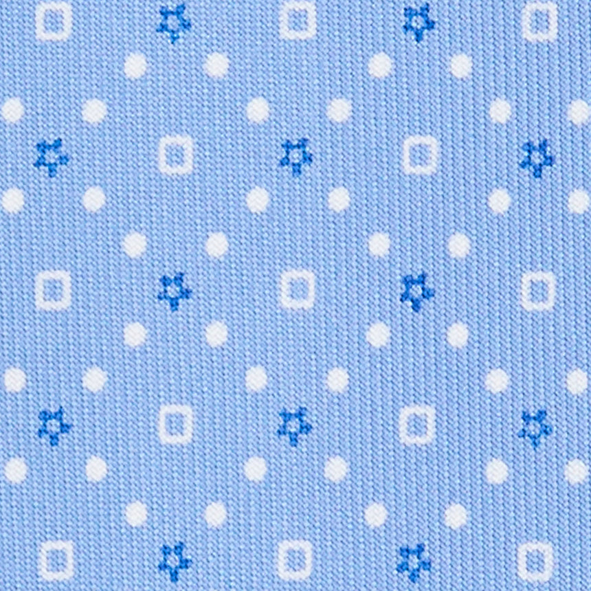 LIGHT BLUE 5 FOLD SARTORIAL SILK TIE