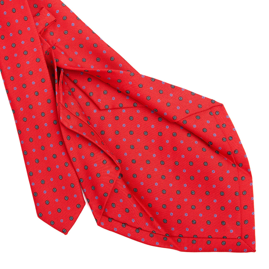 RED 5 FOLD SARTORIAL SILK TIE