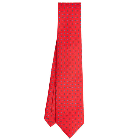 RED 5 FOLD SARTORIAL SILK TIE