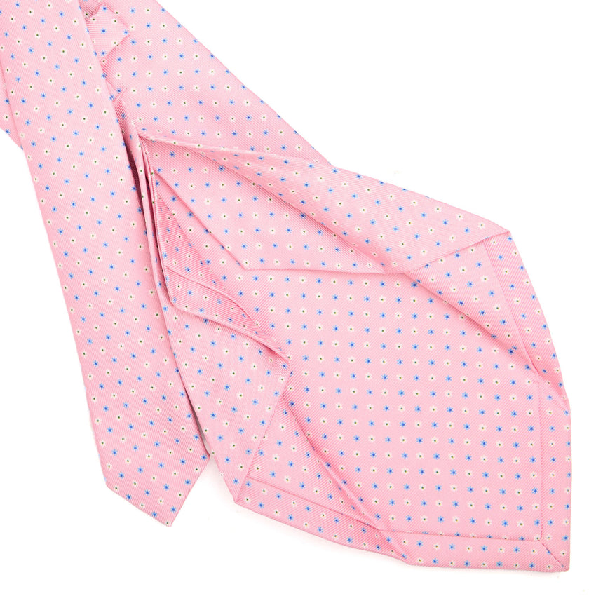 PINK 5 FOLD SARTORIAL SILK TIE