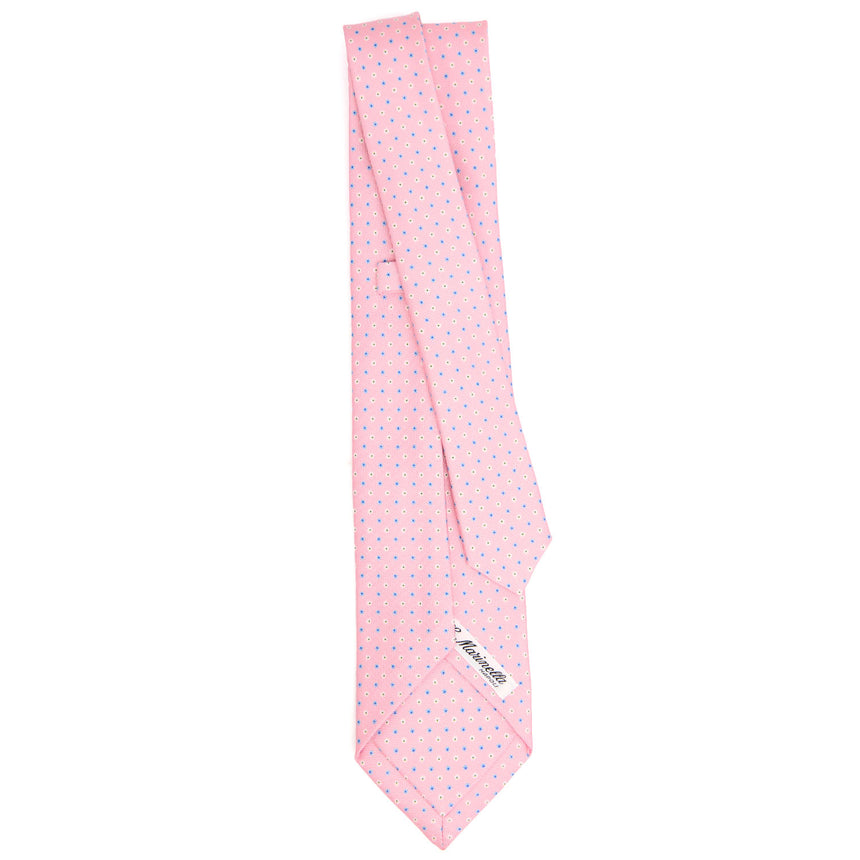 PINK 5 FOLD SARTORIAL SILK TIE