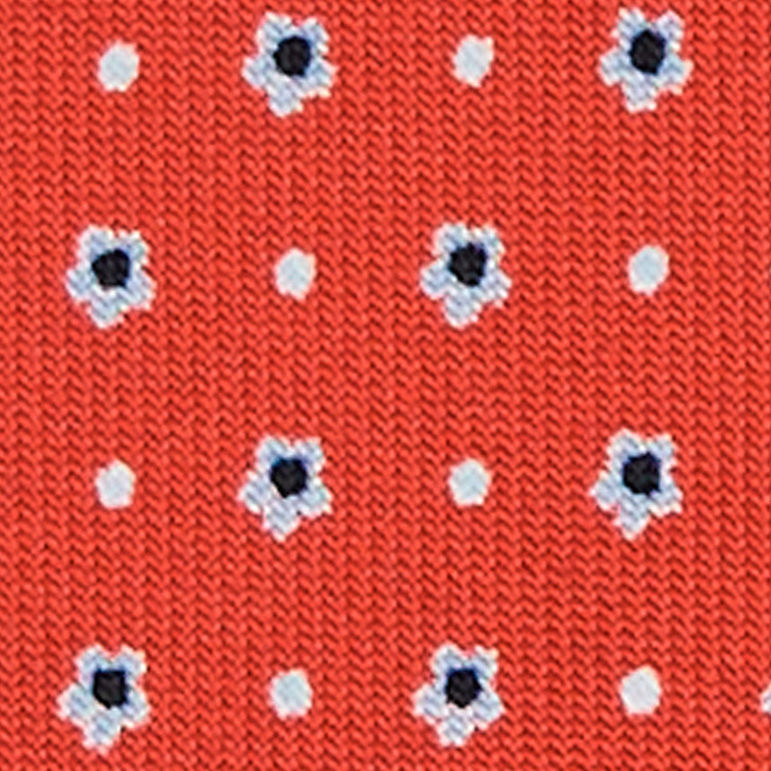 RED 5 FOLD SARTORIAL SILK TIE
