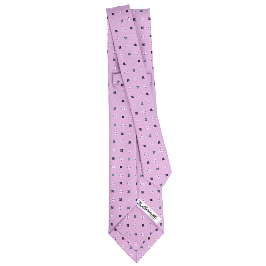 LILAC 5 FOLD SARTORIAL SILK TIE