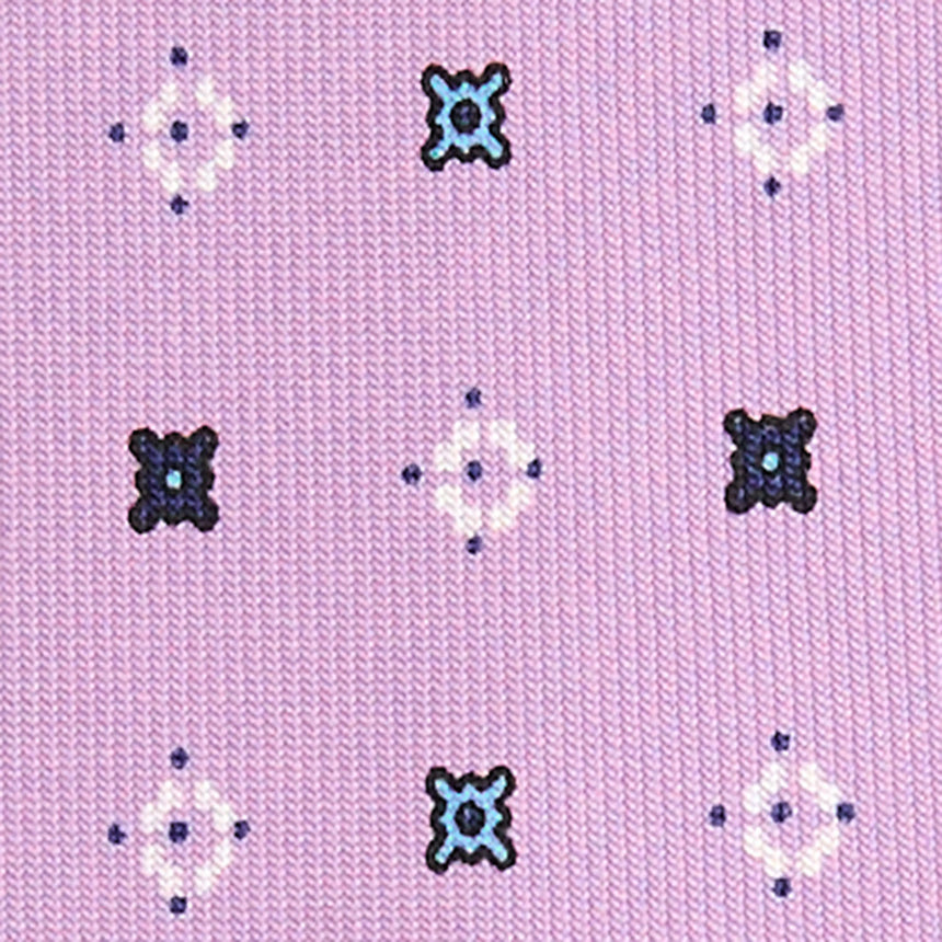 LILAC 5 FOLD SARTORIAL SILK TIE