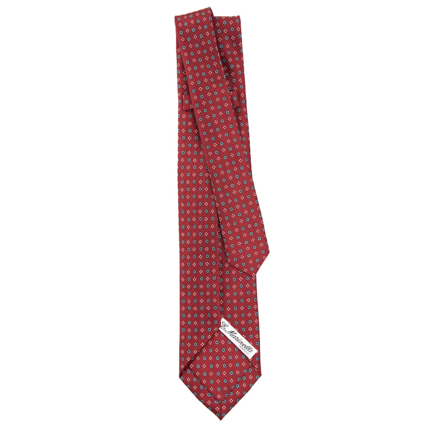 BURGUNDY 5 FOLD SARTORIAL SILK TIE