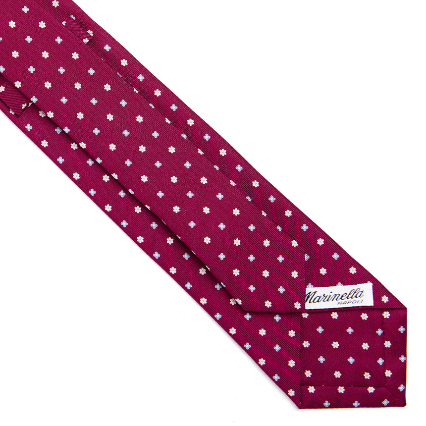 FUCSIA SARTORIAL 7 CM SILK TIE
