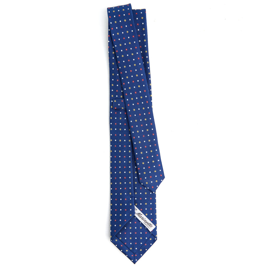 blue_sartorial_7_cm_silk_tie_small_flower_pattern_full_back_view