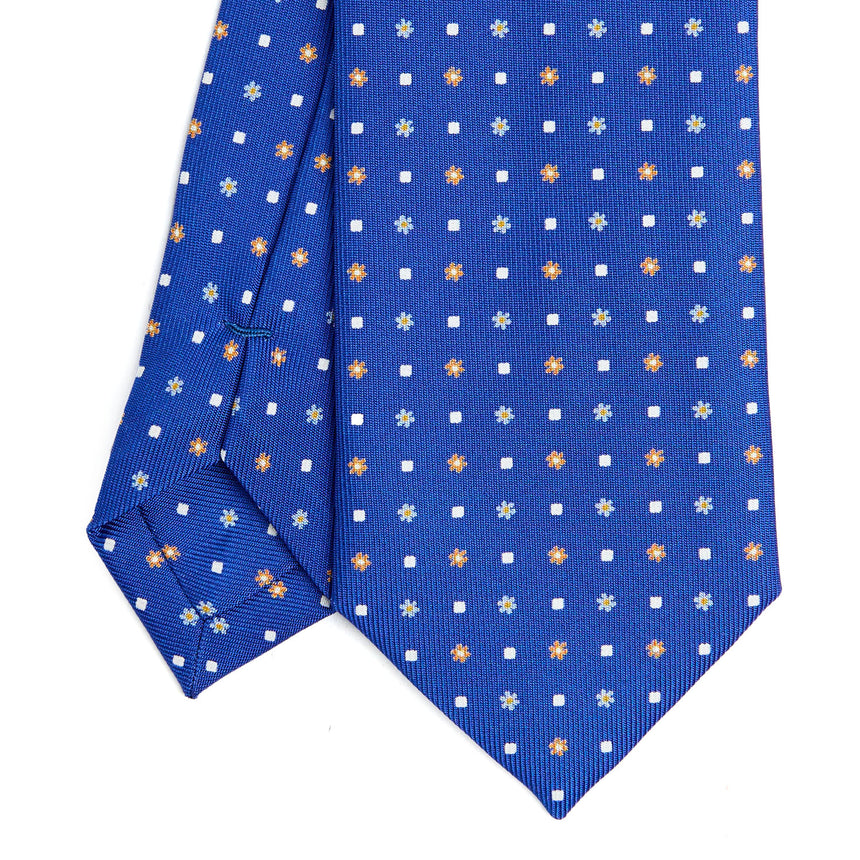 CRAVATTA SARTORIALE 7 CM IN SETA BLUETTE
