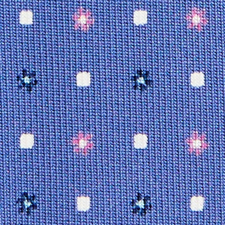 CRAVATTA SARTORIALE 7 CM IN SETA AZZURRO POLVERE