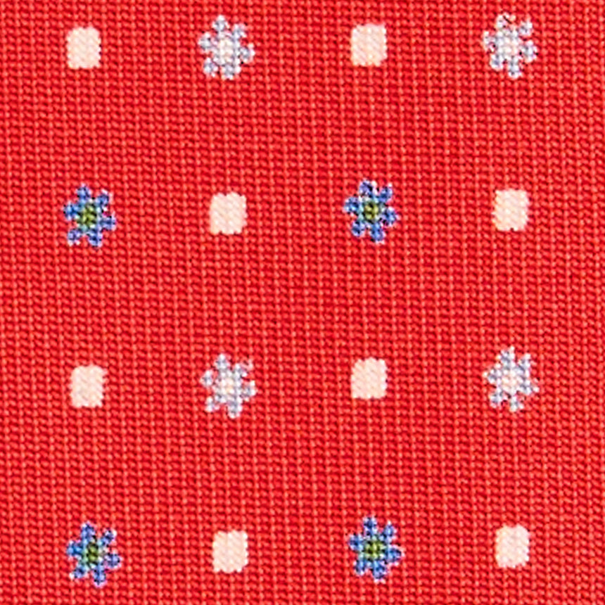 RED SARTORIAL 7 CM SILK TIE