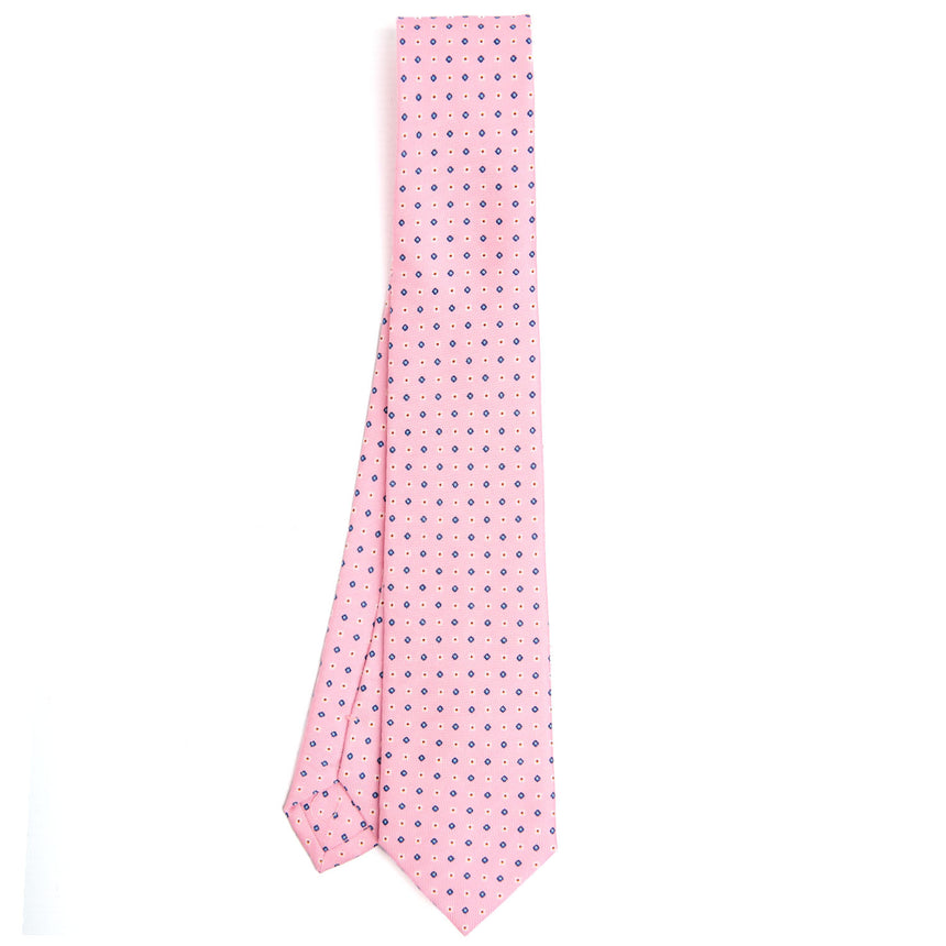PINK SARTORIAL 7 CM SILK TIE