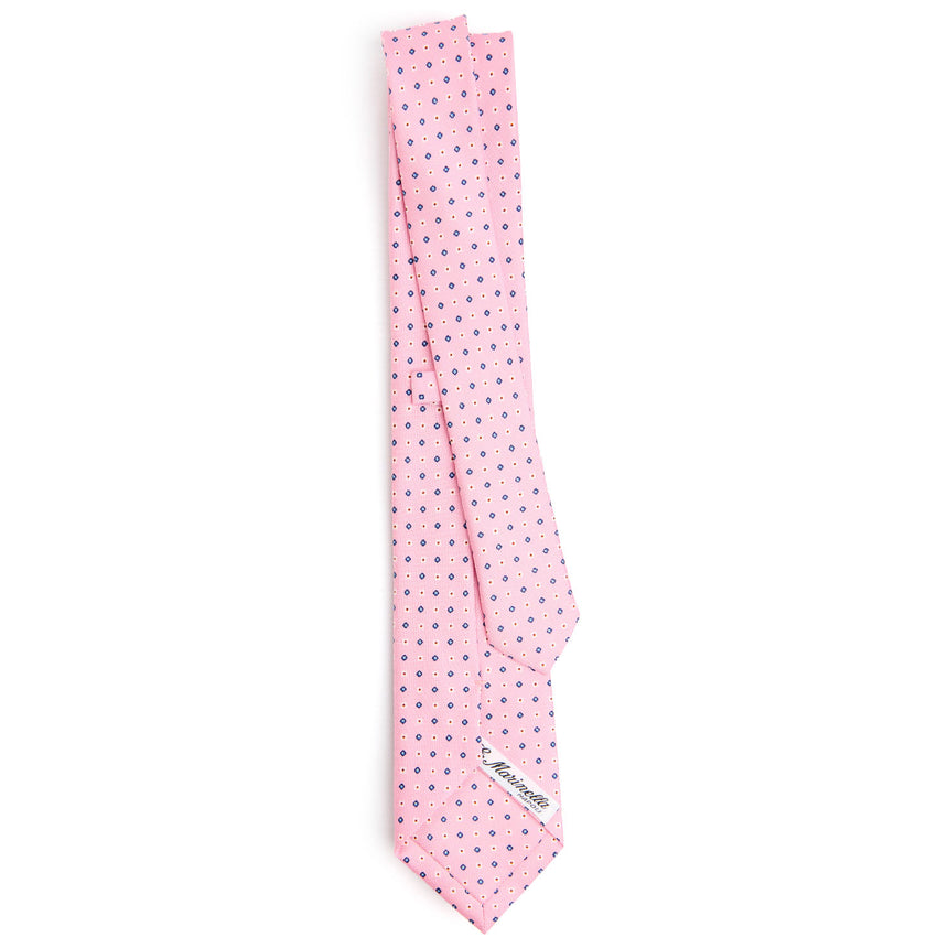 PINK SARTORIAL 7 CM SILK TIE