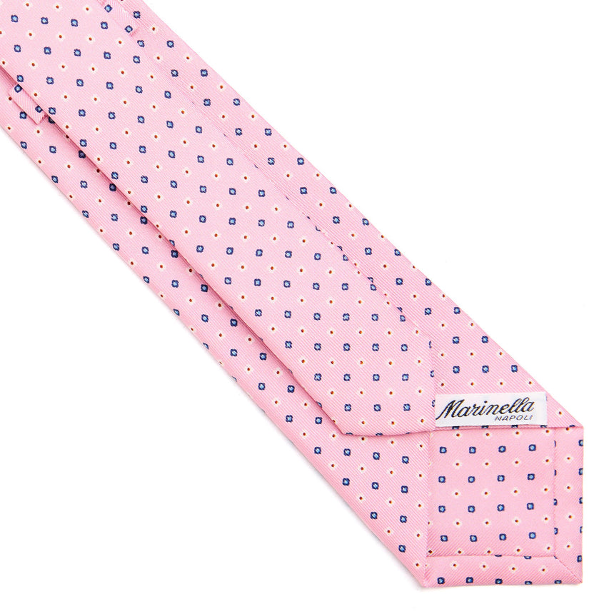 PINK SARTORIAL 7 CM SILK TIE