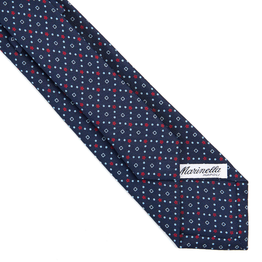 dark_blue_sartorial_7_cm_silk_tie_small_flower_pattern_back_detail