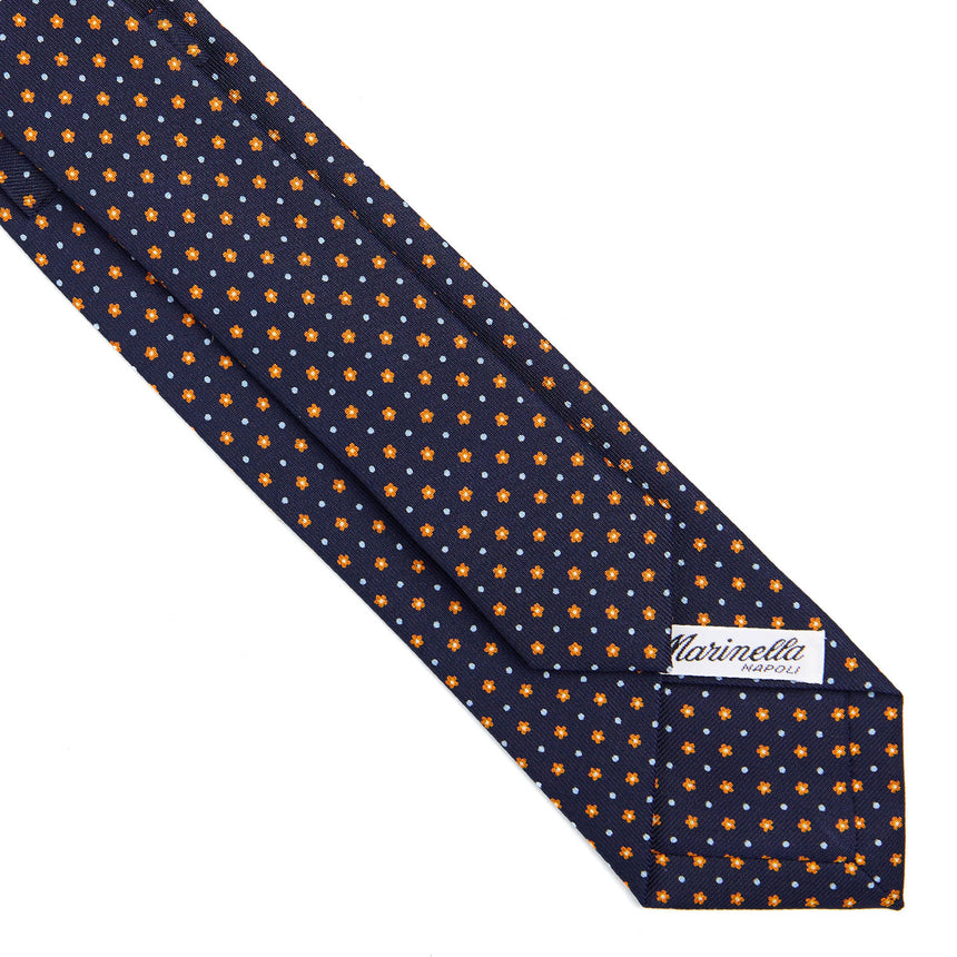 dark_blue_sartorial_7_cm_silk_tie_small_flower_pattern_back_detail