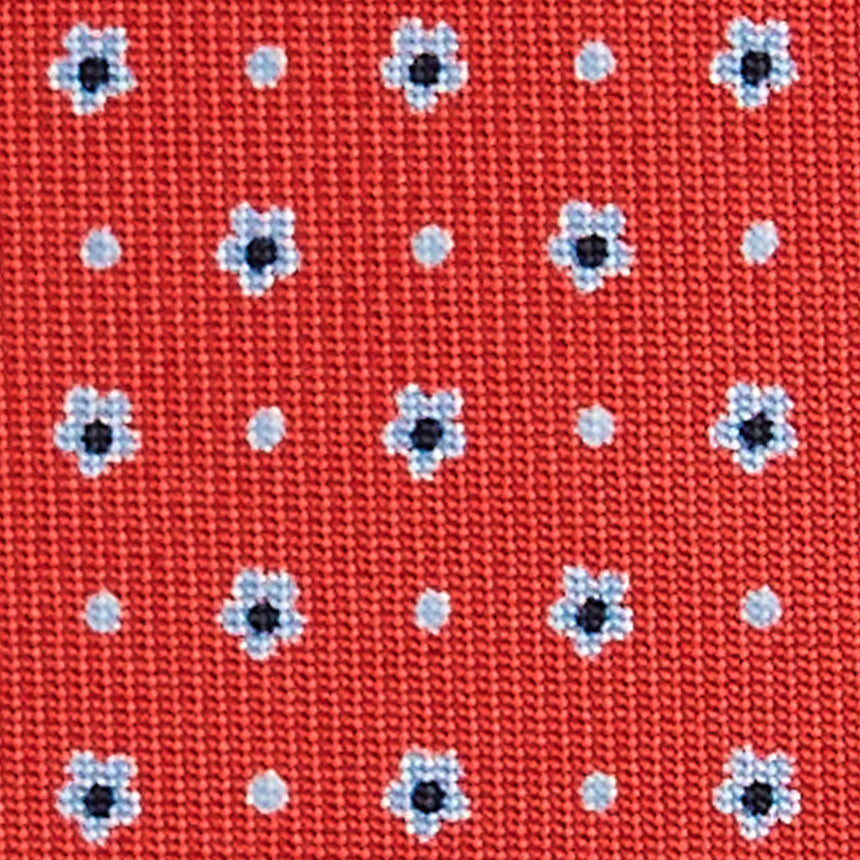 RED SARTORIAL 7 CM SILK TIE