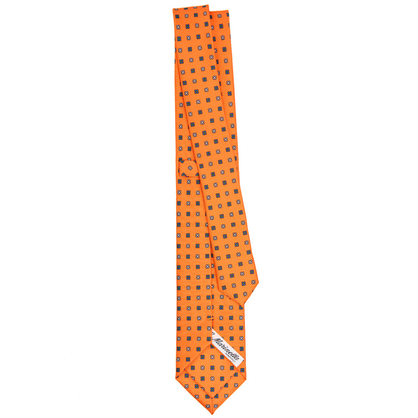 ORANGE SARTORIAL 7 CM SILK TIE