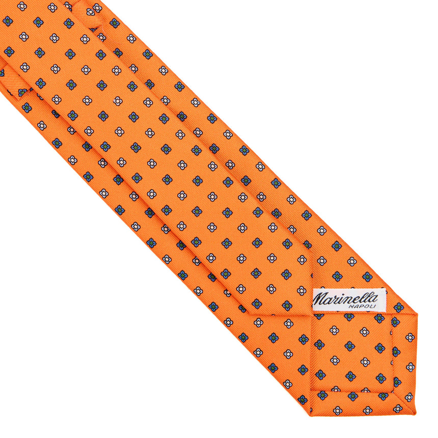 ORANGE SARTORIAL 7 CM SILK TIE