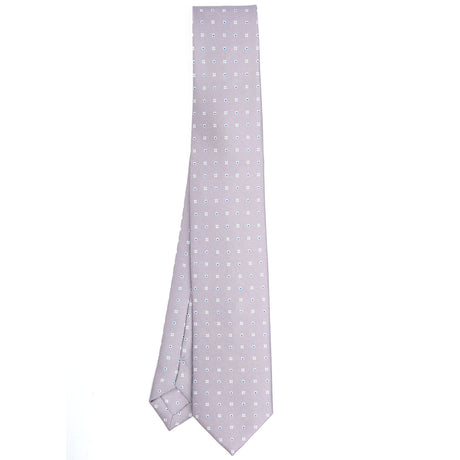 LIGHT GREY SARTORIAL 7 CM SILK TIE